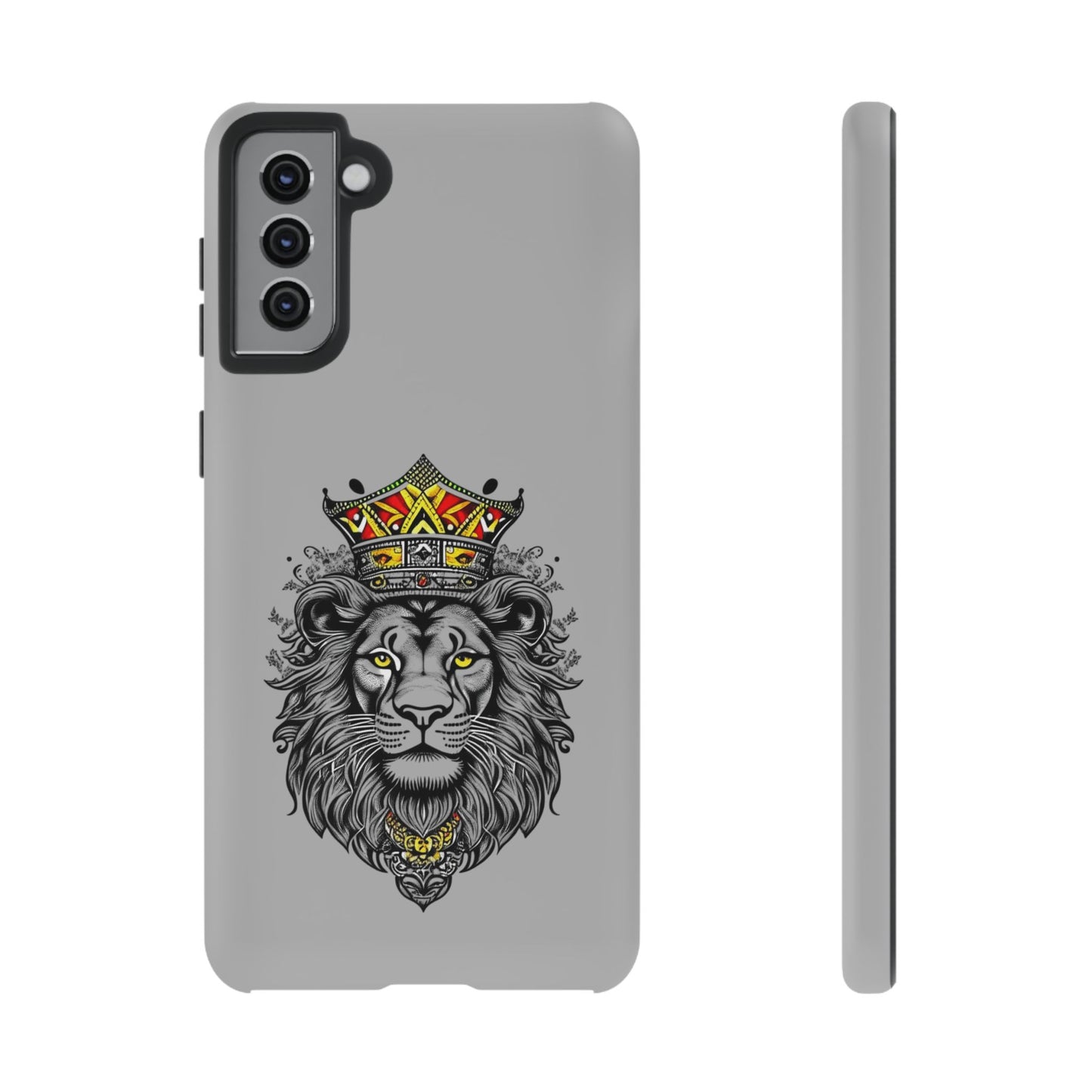 Lion King Phone Case - Tough Cases with Royal Crown Design