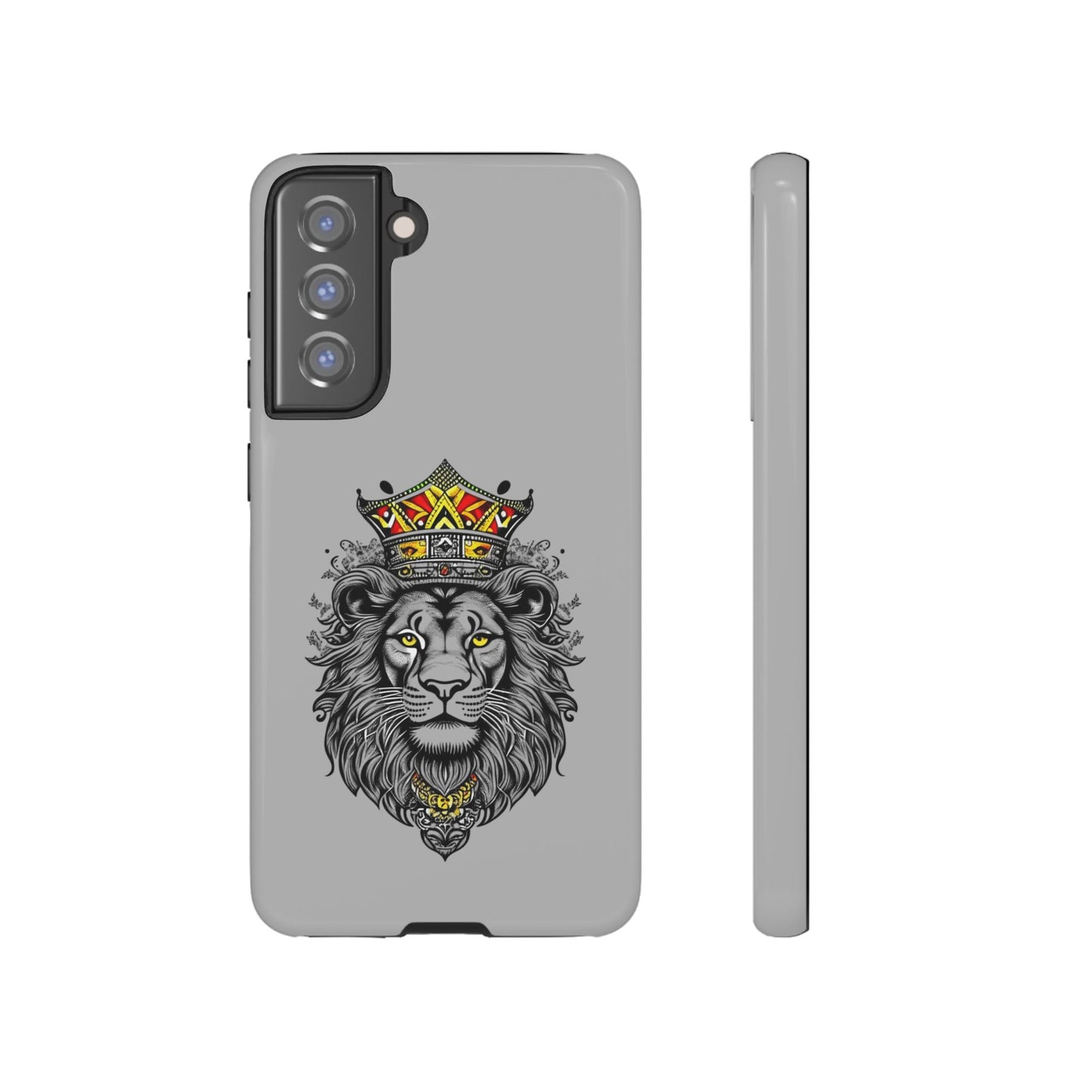 Lion King Phone Case - Tough Cases with Royal Crown Design
