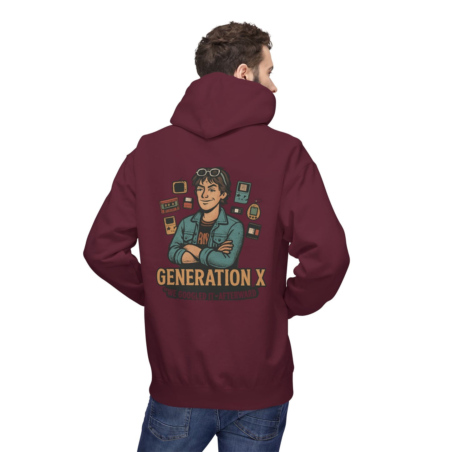 Generation X Hoodie: Nostalgic Gift for Millennials, Cozy Wear for Casual Outings, Graphic Hoodie for Retro Vibes, Birthday Gift, Cool [...]