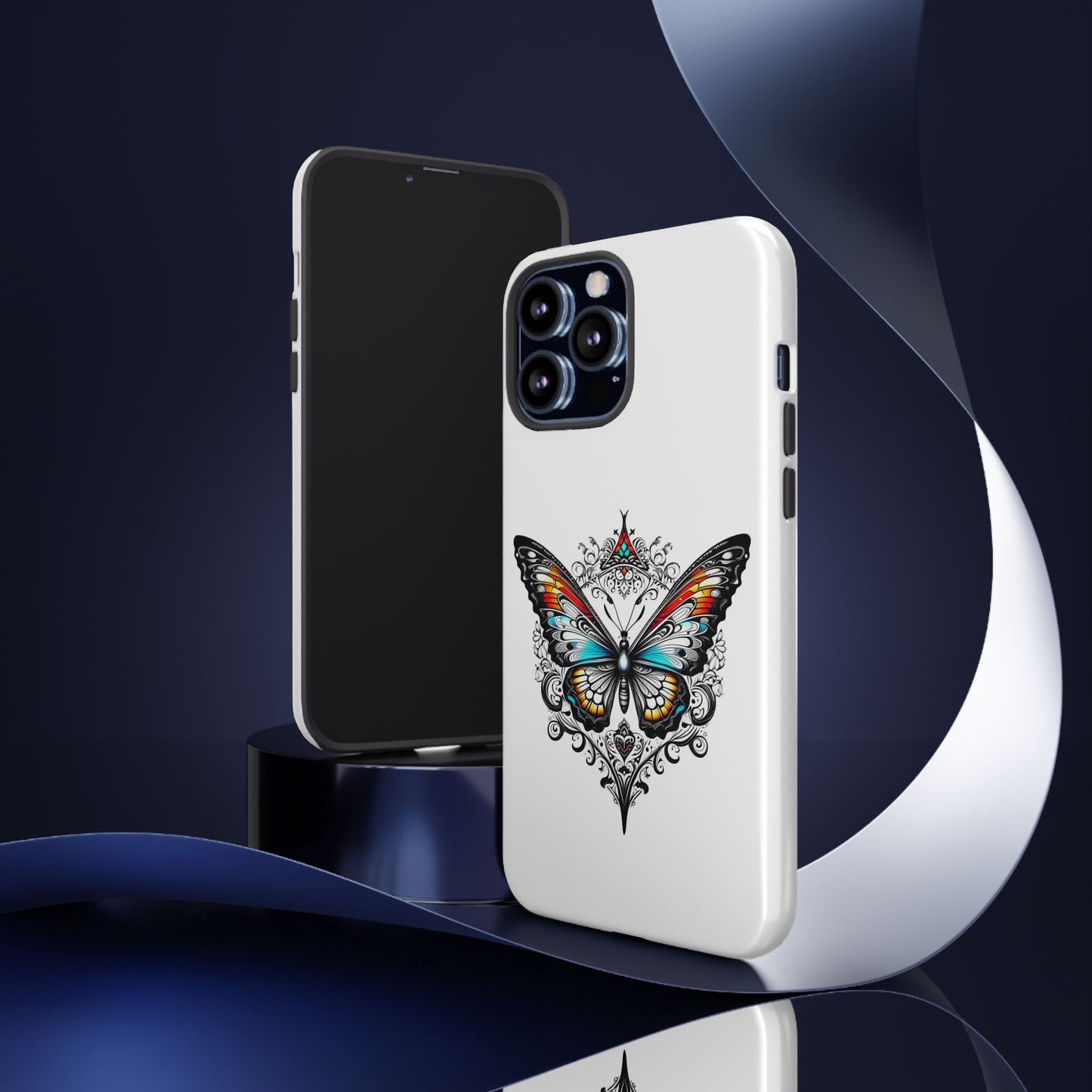 Butterfly Tough Case - Stylish Phone Protection
