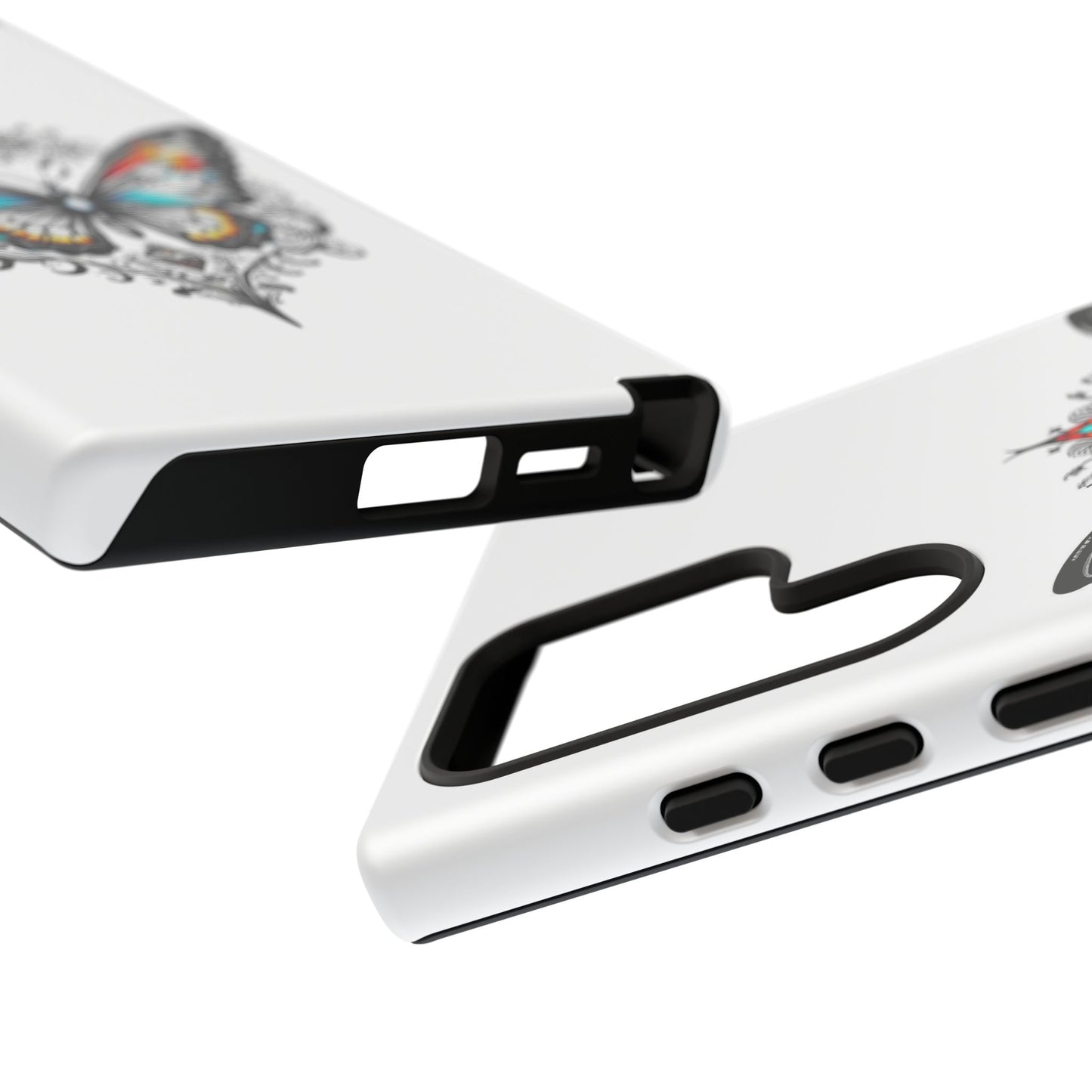 Butterfly Tough Case - Stylish Phone Protection