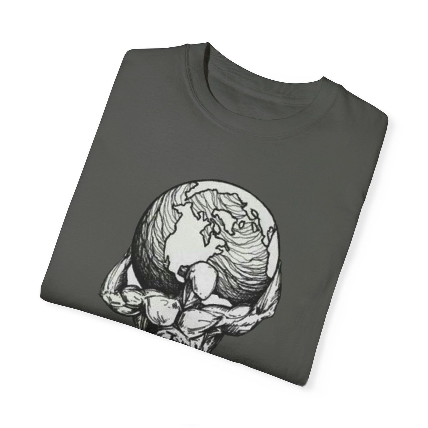 Atlas Earth Graphic Unisex T-Shirt - Comfortable Casual Wear for Nature Lovers