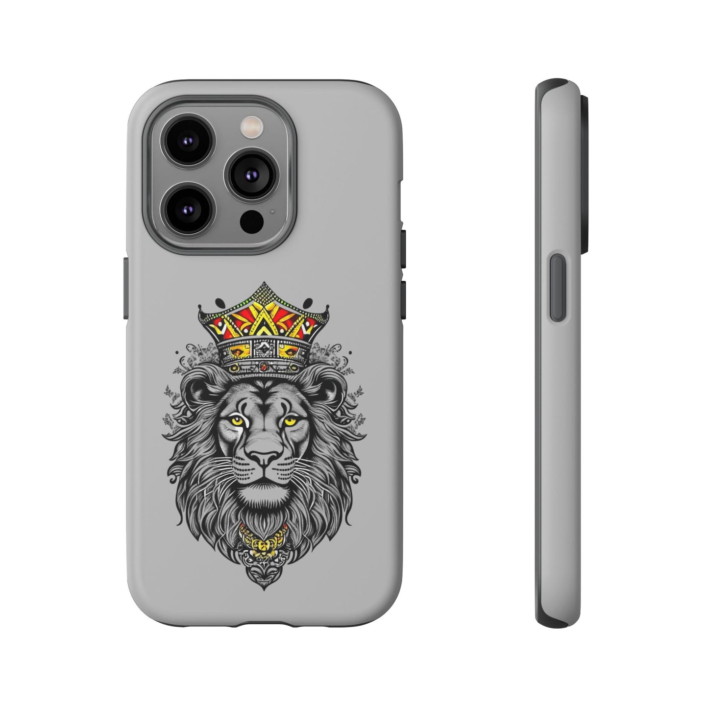 Lion King Phone Case - Tough Cases with Royal Crown Design