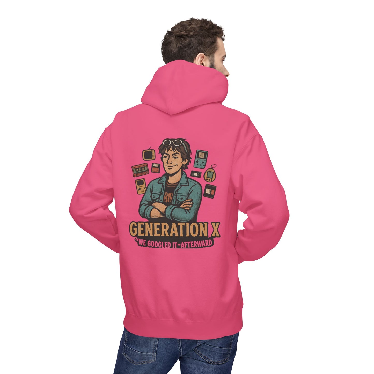 Generation X Hoodie: Nostalgic Gift for Millennials, Cozy Wear for Casual Outings, Graphic Hoodie for Retro Vibes, Birthday Gift, Cool [...]