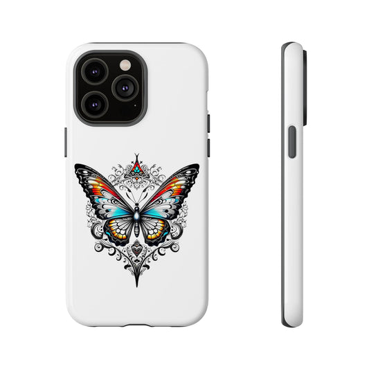 Butterfly Tough Case - Stylish Phone Protection