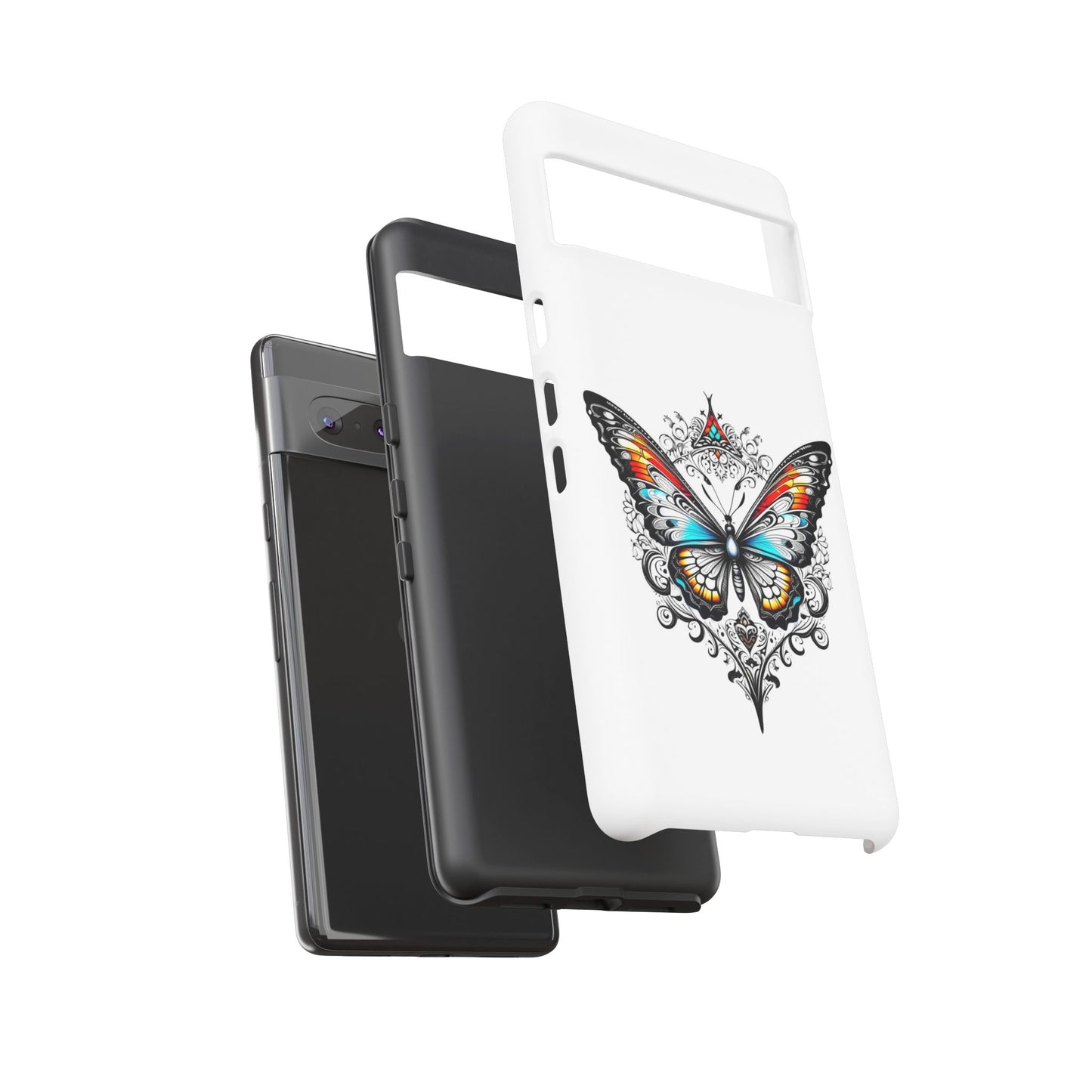 Butterfly Tough Case - Stylish Phone Protection