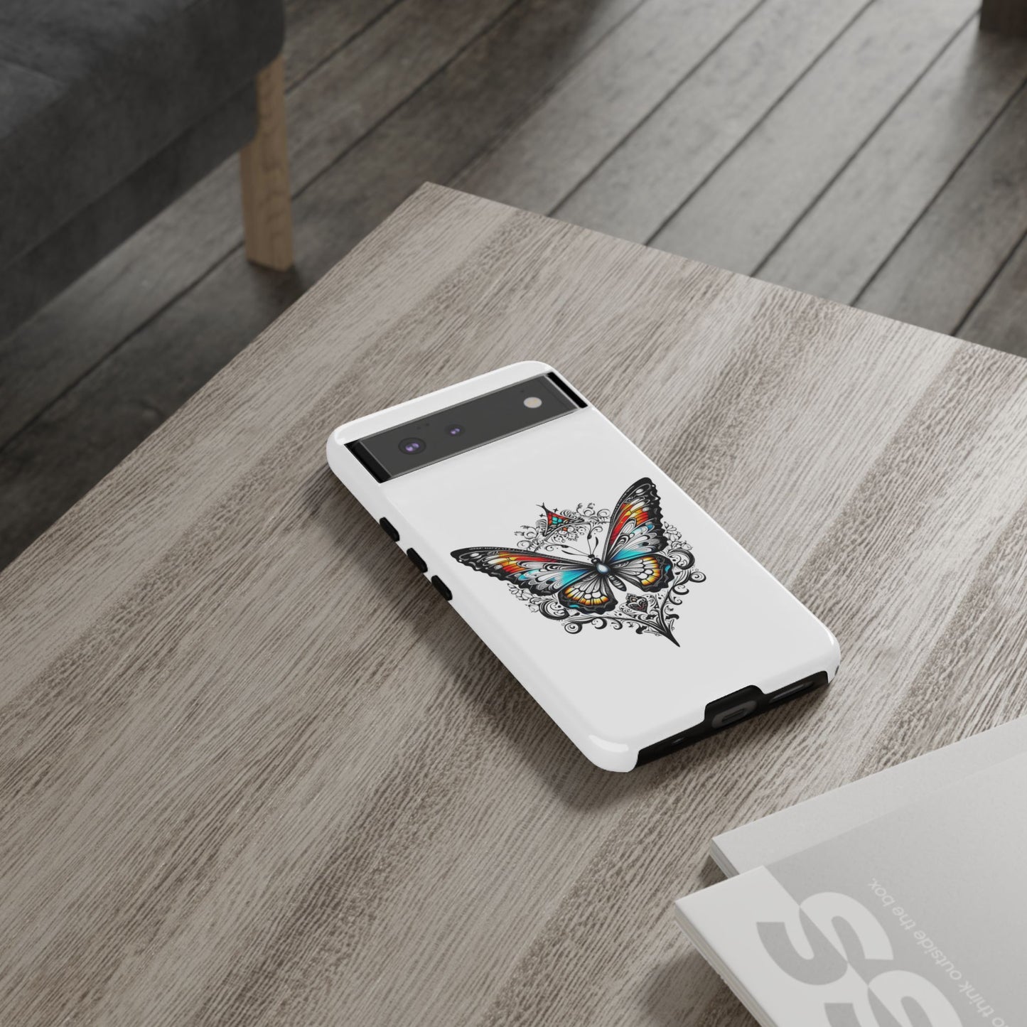 Butterfly Tough Case - Stylish Phone Protection
