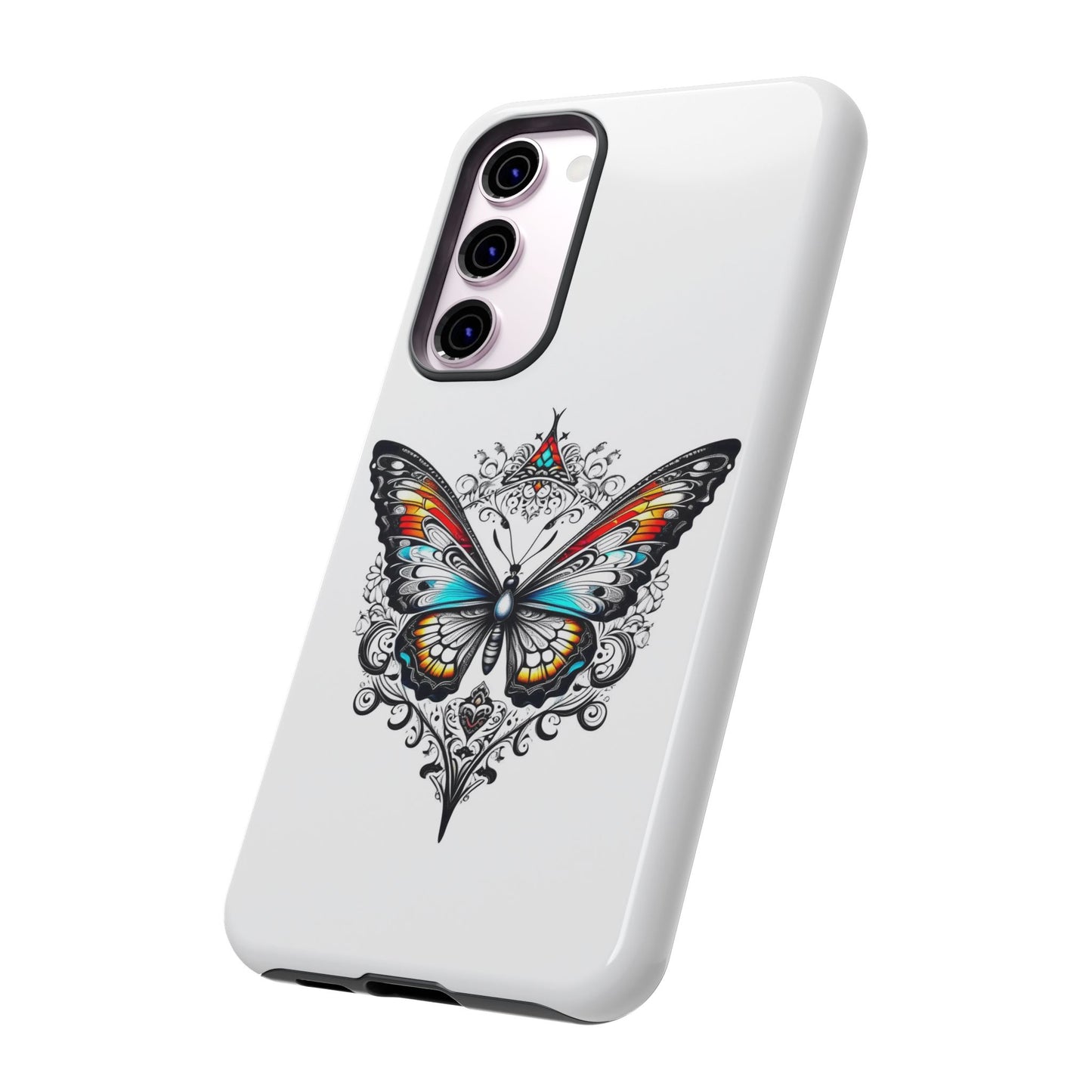 Butterfly Tough Case - Stylish Phone Protection