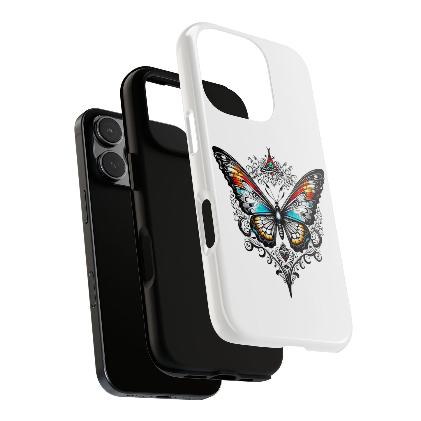 Butterfly Tough Case - Stylish Phone Protection