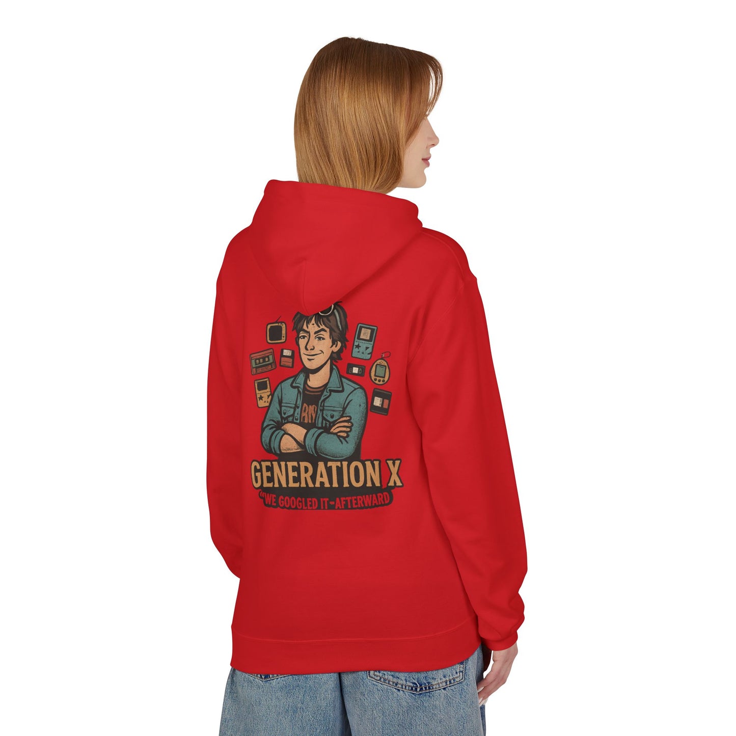 Generation X Hoodie: Nostalgic Gift for Millennials, Cozy Wear for Casual Outings, Graphic Hoodie for Retro Vibes, Birthday Gift, Cool [...]