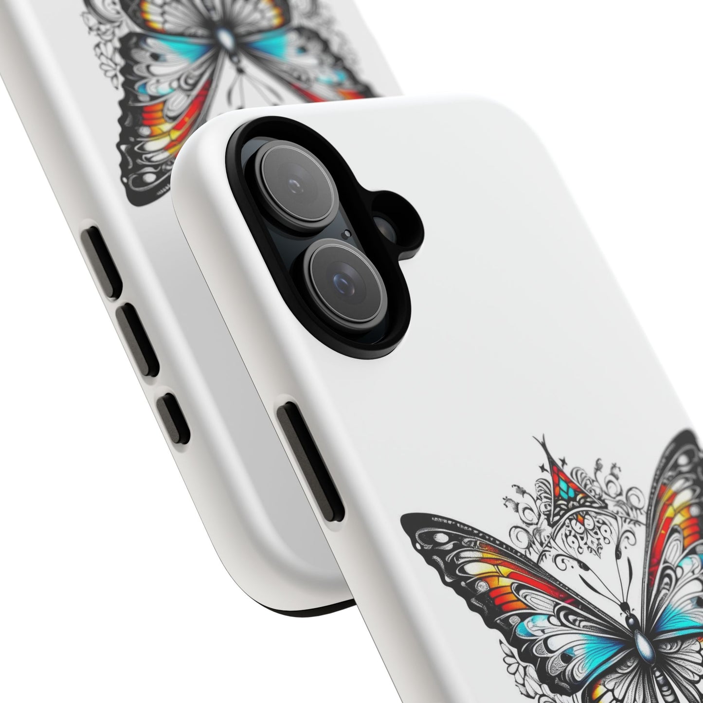 Butterfly Tough Case - Stylish Phone Protection