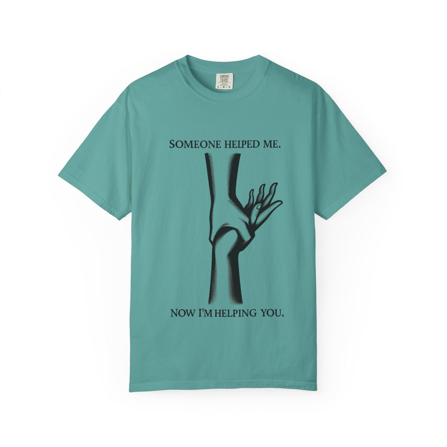 Helping Hands T-Shirt, Inspiring Tee for Supportive Souls, Gift for Friends, Family, and Community, Perfect for Any Occasion